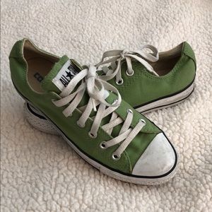 Women’s green converse
